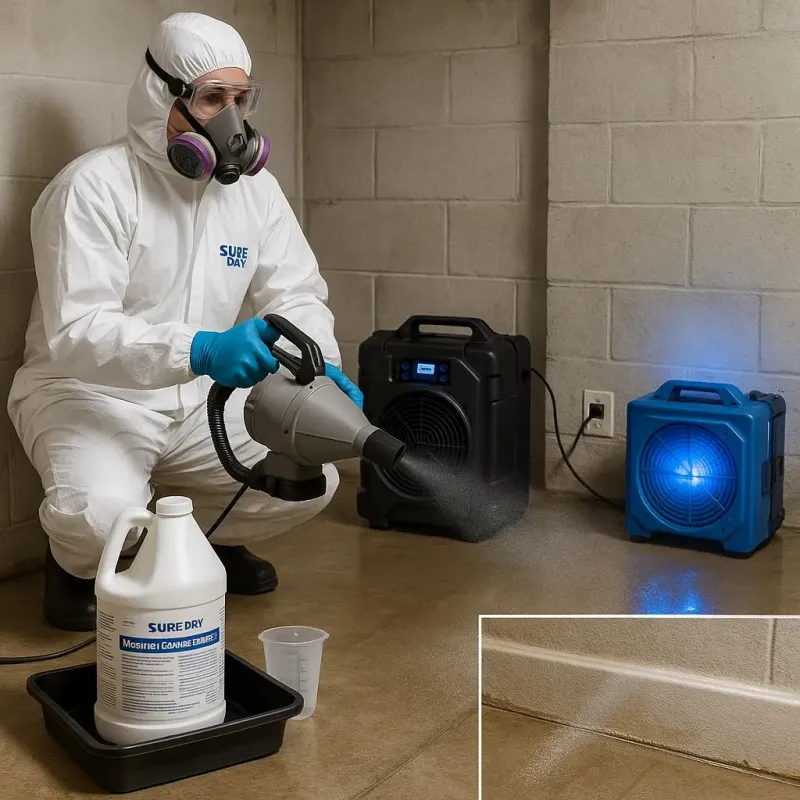 Sanitization and Odor Removal process in Newton, KS