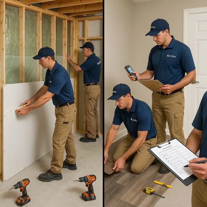 Repairs and Reconstruction process in Newton, KS